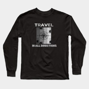 The compass travel Long Sleeve T-Shirt
